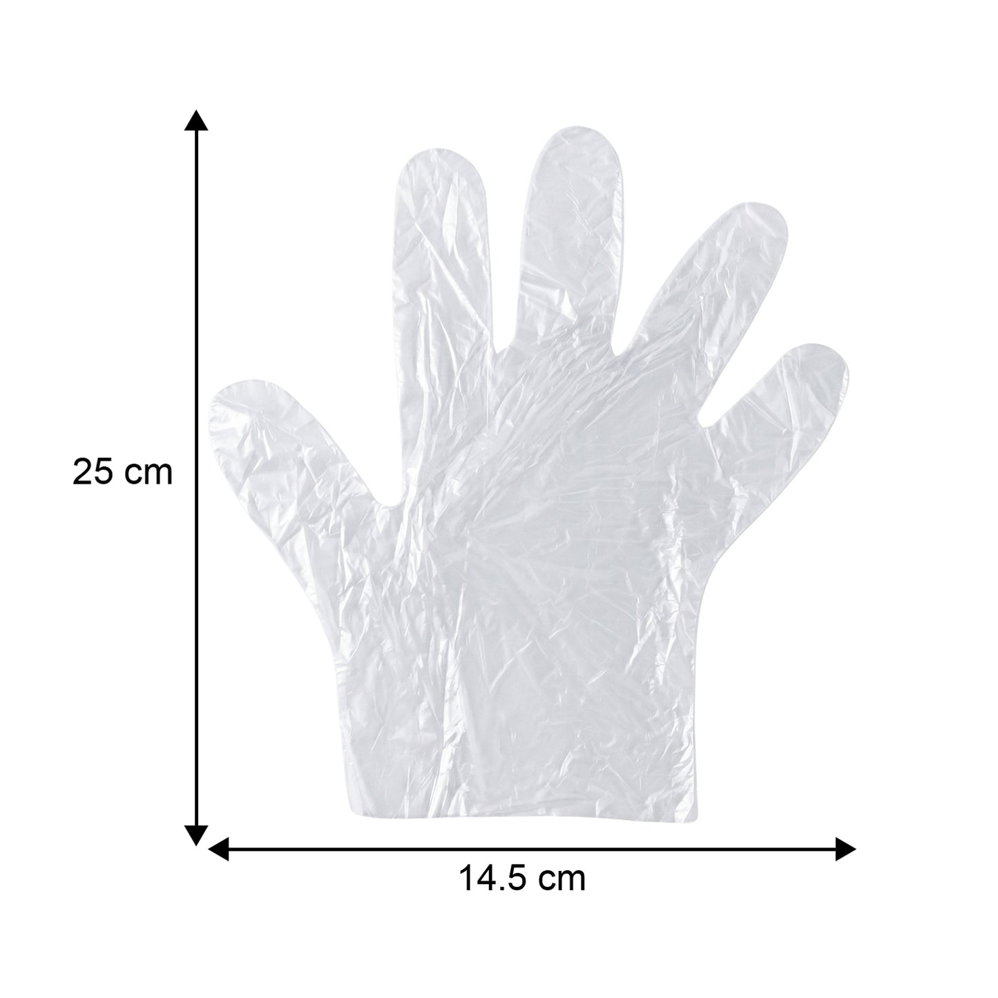 Pair of high-quality disposable gloves by Wukusy, showing the textured surface and snug fit for versatile protection.