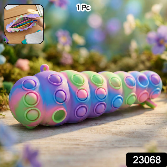 Rainbow Caterpillar Pop It Toy (1 Pc)