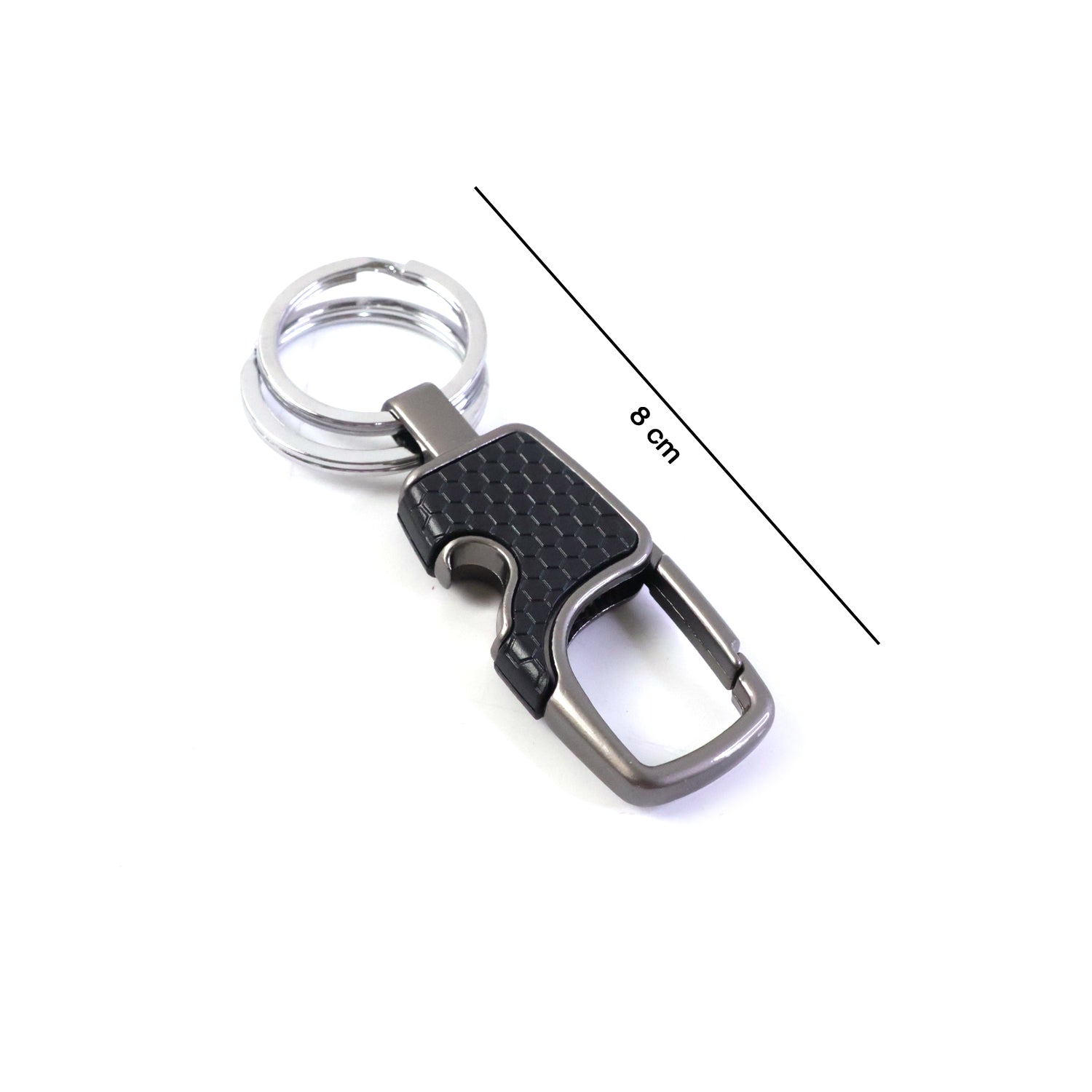 Heavy Duty Keychain Organizer With Quick Release Hook For Keys (1 Pc)