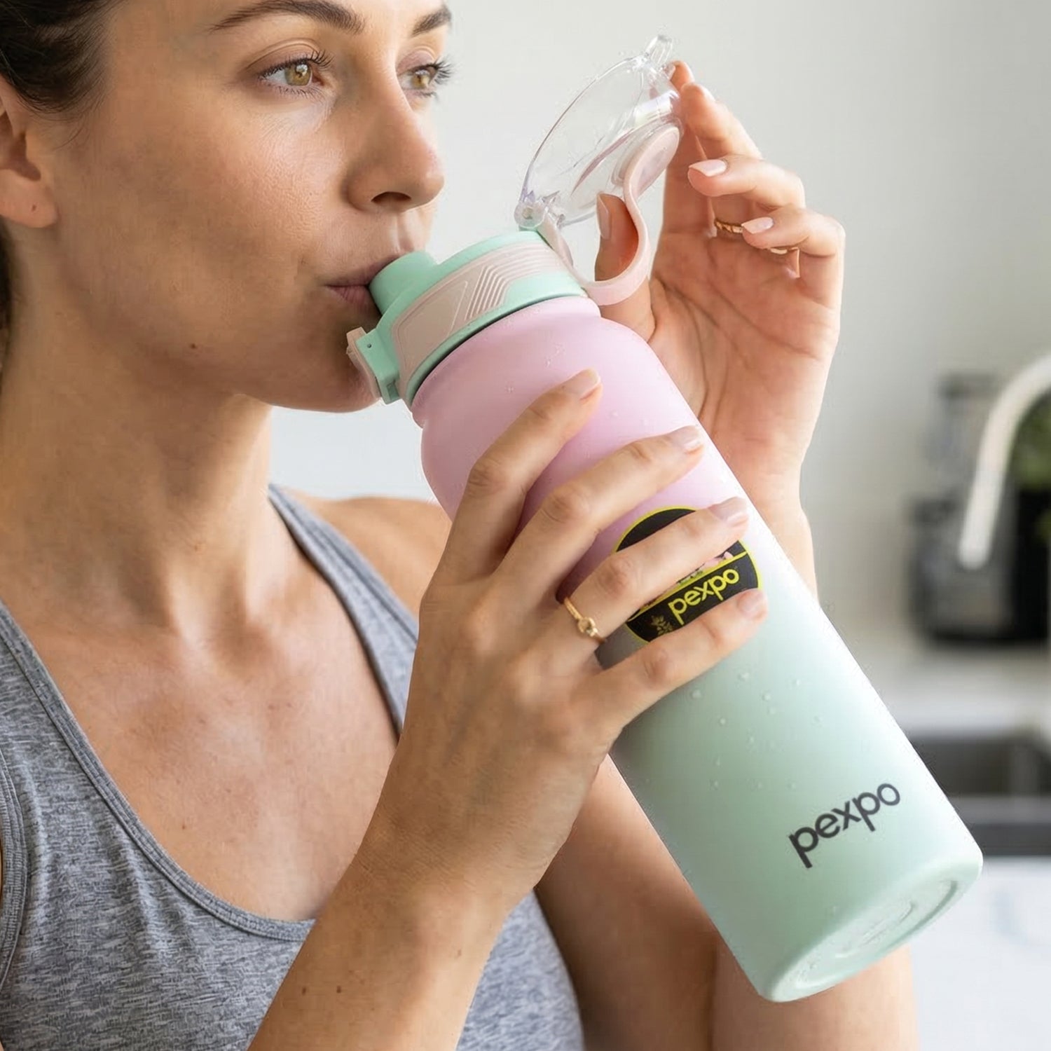 Pexpo Amaze Hot  Cold Insulated Stainless Steel Water Bottle - 1000 Ml