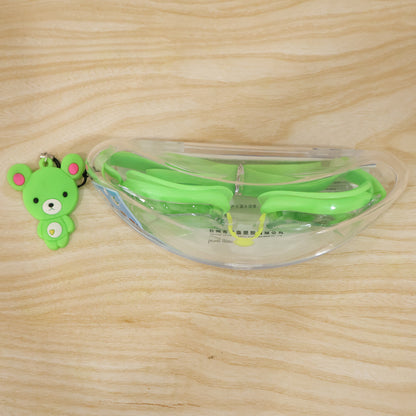 Premium Swimming Goggles With Protective Storage Case (1 Pc)