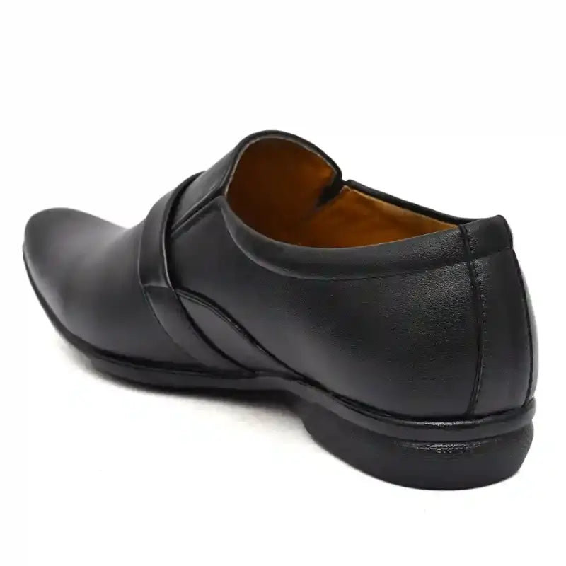 Latest Trendy Men Formal Shoes|Black Moccasin Shoes|Office Shoes For Men's & Boys-MOCCASIN07-BLK