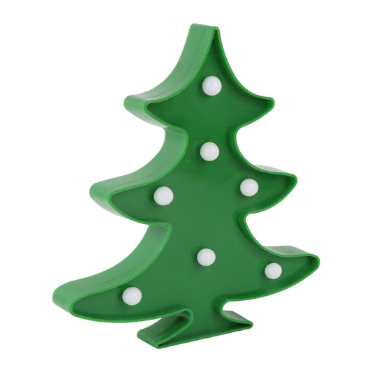 Christmas Tree Shape Led Decorative Night Light (1 Pc)
