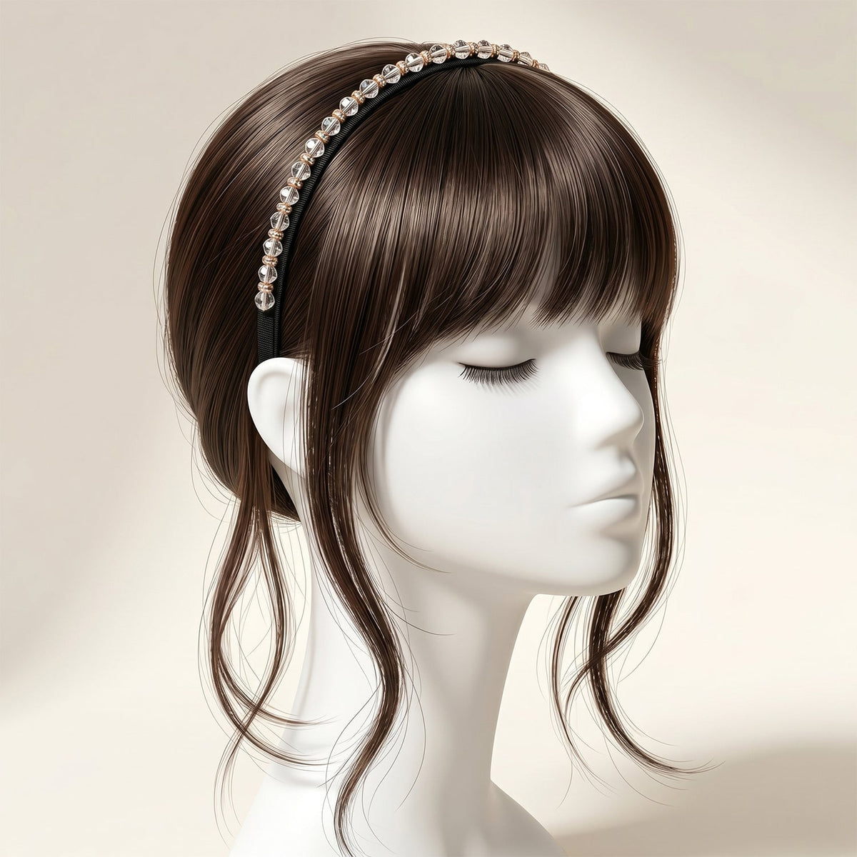 Clip In Hair Bangs  Natural Look Synthetic Hair Extensions For Women