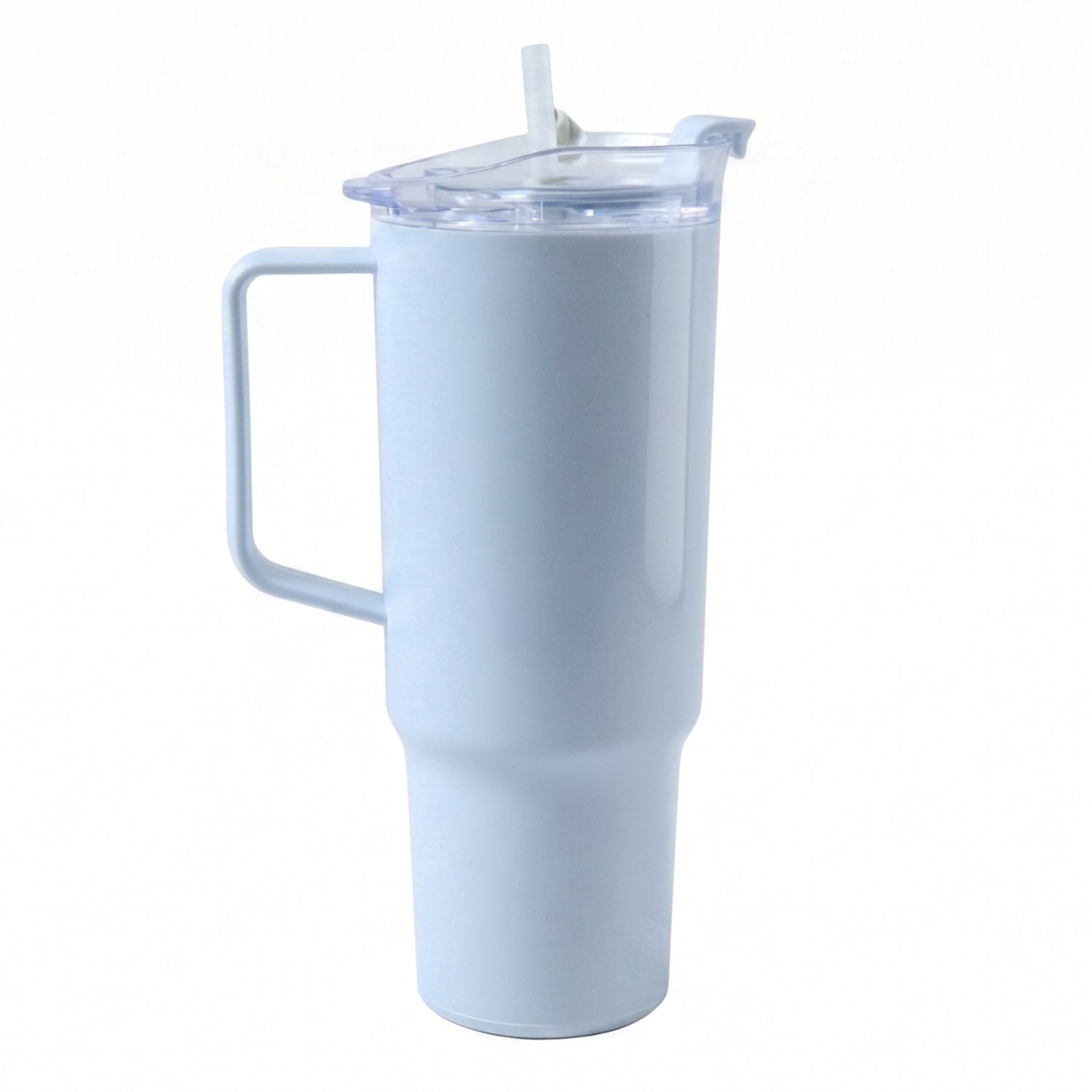 Large Capacity Travel Sipline Tumbler With Handle And Straw Lid (1800ml Approx)