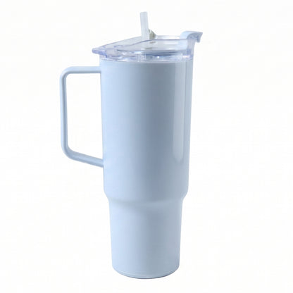 Large Capacity Travel Sipline Tumbler With Handle And Straw Lid (1800ml Approx)