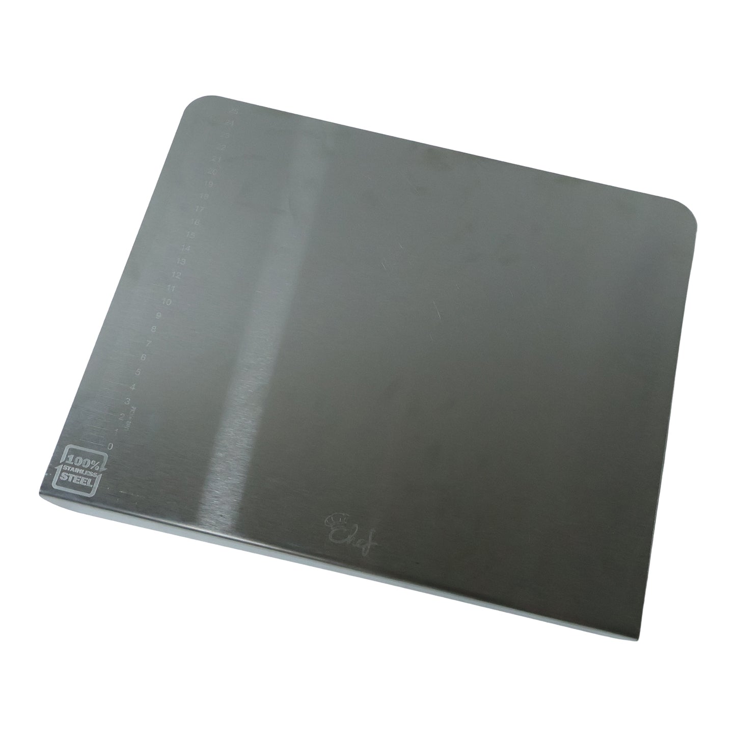 Stainless Steel Chopping Board 35.5x29 Cm 1mm Thickness 1 Pc