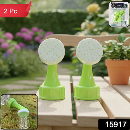 Bottle Watering Nozzle For Plants  Garden Water Sprinkler Head (2 Pc)