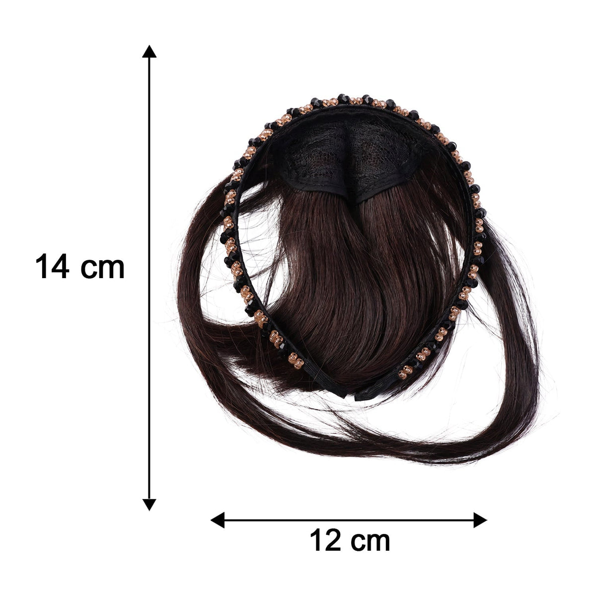 Clip In Hair Bangs  Natural Look Synthetic Hair Extensions For Women