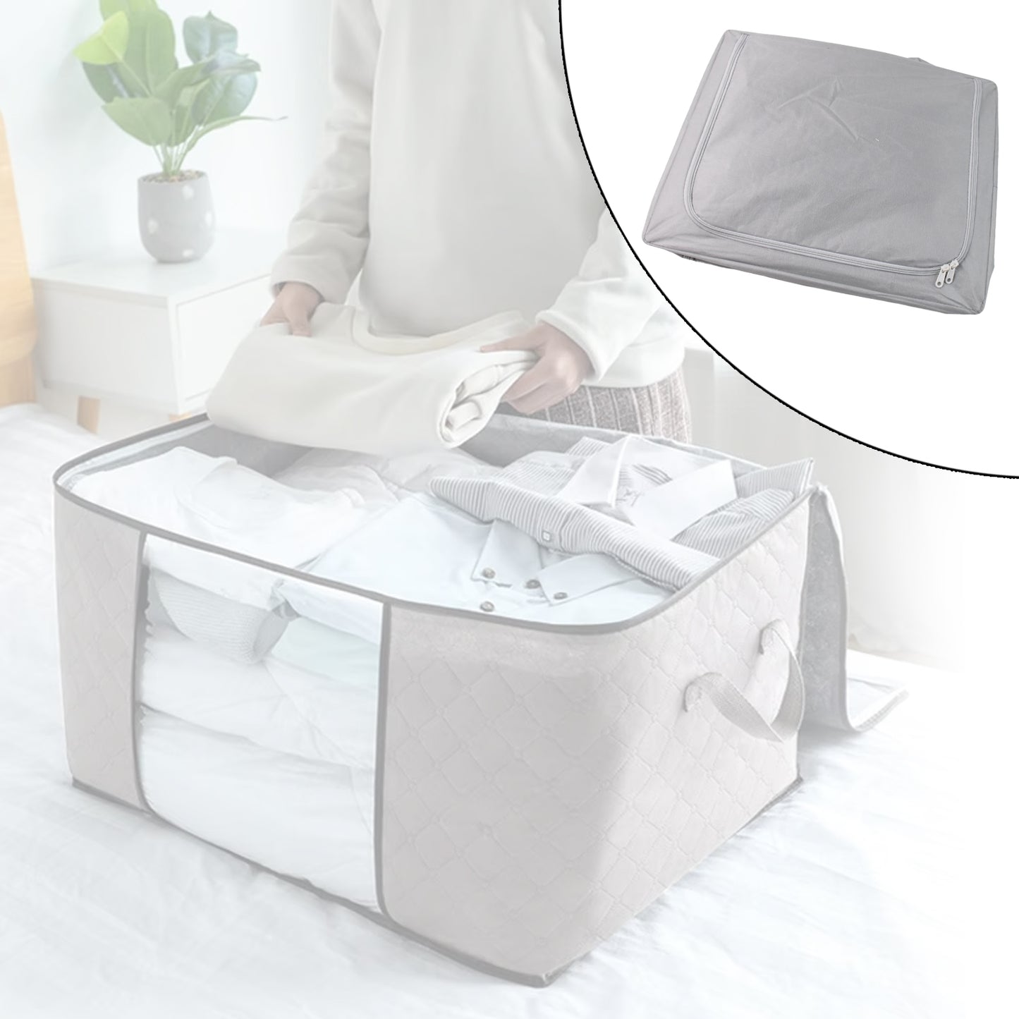 Storage Box With Lid With Window (5040 Cm  1 Pc)