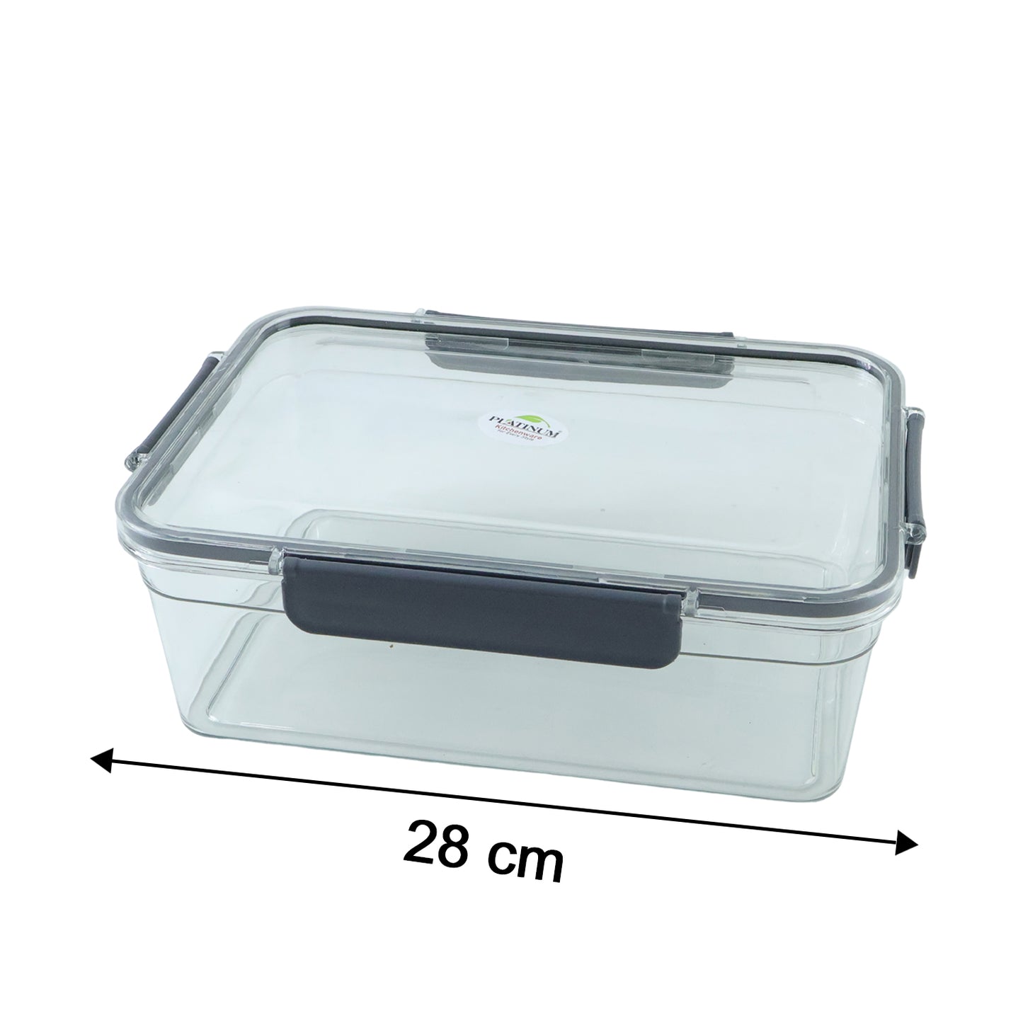 Plastic Airtight Food Storage Container Set(3 Pc 750 Ml 1500 Ml 2800 Ml)