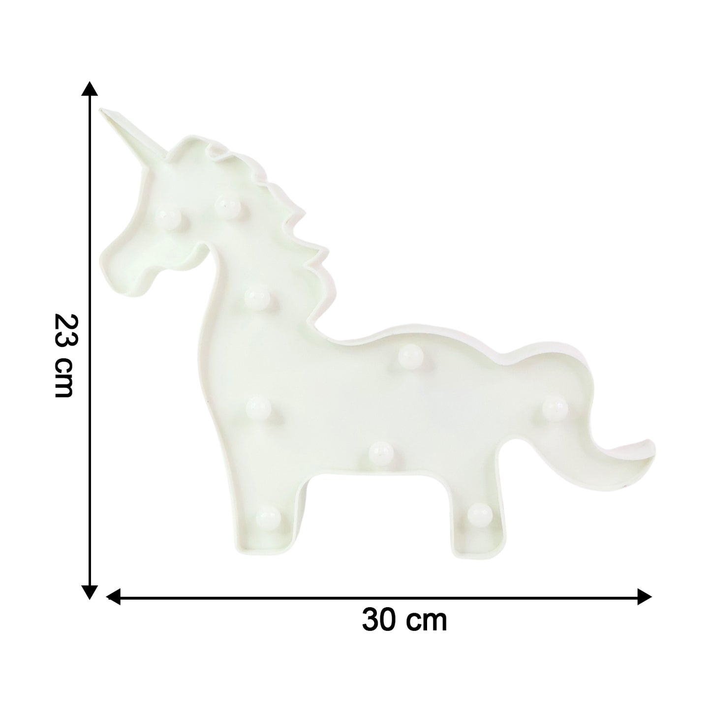 Unicorn Shaped Led Decorative Night Light (1 Pc)