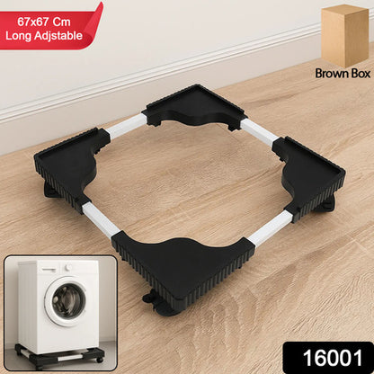 Adjustable Washing Machine  Refrigerator Stand (6767 Cm 1 Pc)