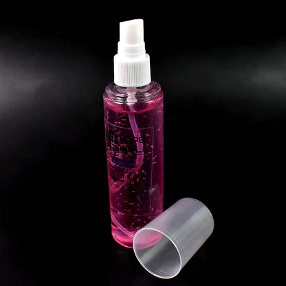 Wukusy Liquid Gadget Gel cleaning solution for mobile and laptop screens, 100ml, in a clear bottle with a spray nozzle.
