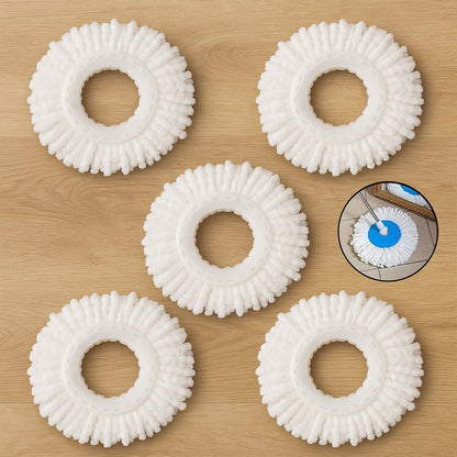 Microfiber Spin Mop Refill Head 360 Rotating Mop (5 Pc)