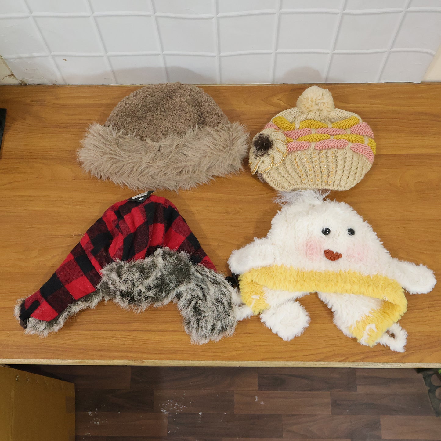 Winter Warm Woolen Cap And Lightweight Summer Fashion Cap (1 Pc Mix Random Design)