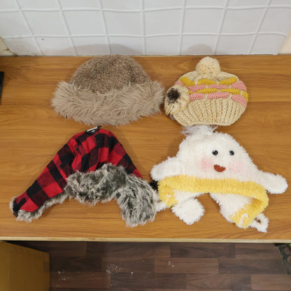 Winter Warm Woolen Cap And Lightweight Summer Fashion Cap (1 Pc Mix Random Design)