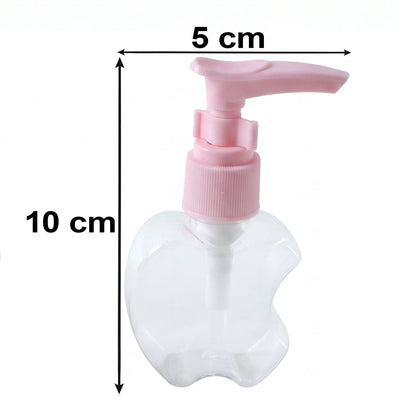 Travel Refillable Empty Cosmetic Bottle Set With Spray Pump Jar (4 Pc Set)