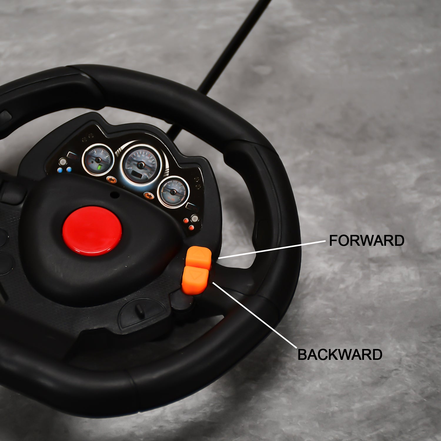 Wukusy 4465 Racing Fast Steering RC car for kids, modern and attractive remote control toy with sleek design and vibrant colors.