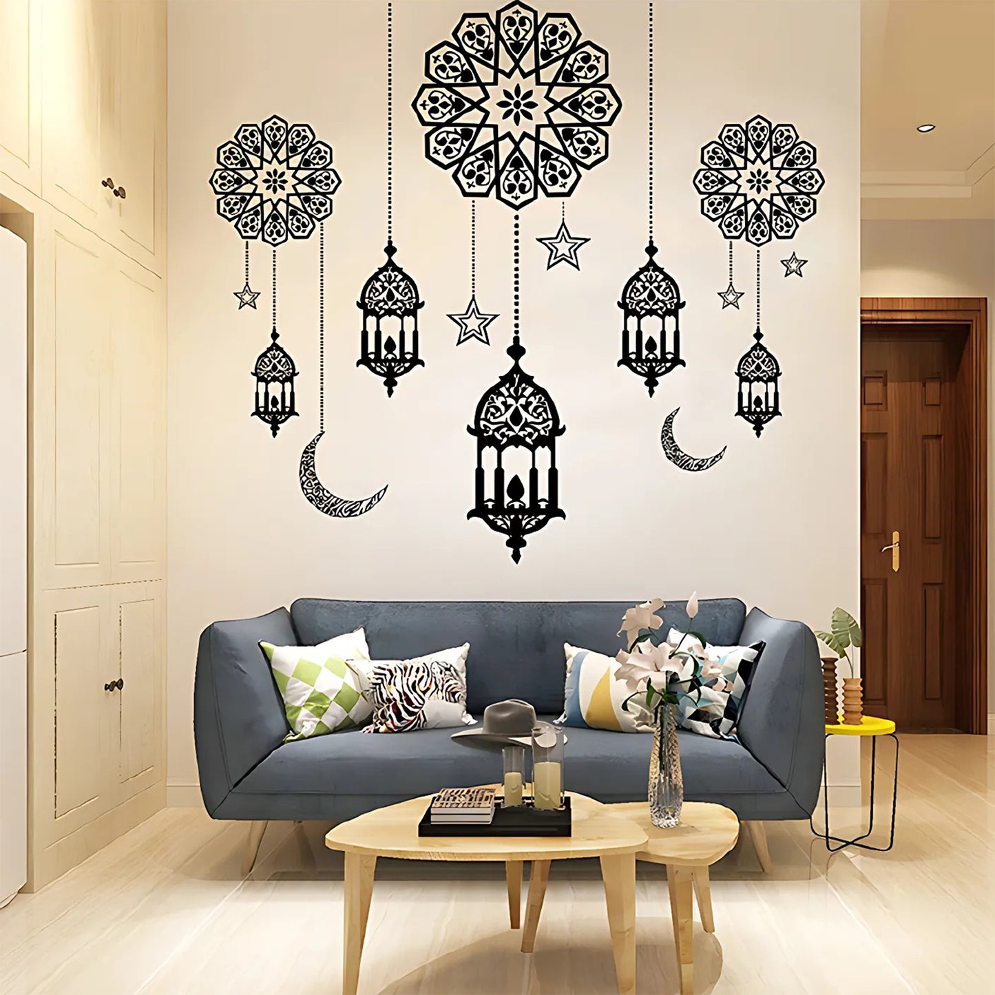 Decorative Wall Sticker 90x30 Cm (1 Pc)