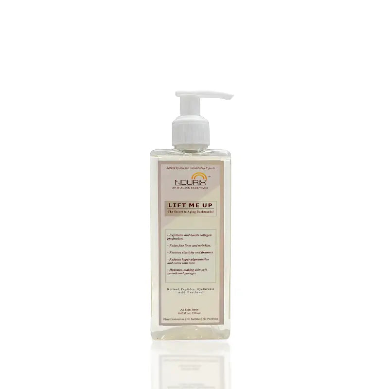 Nourix Lift Me Up Face Wash for Younger, Radiantly Glowing Skin