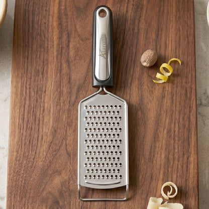 Ss Slim Cheese Grater With Plastic Handle For Vegetables And Lemon Zest (1 Pc)