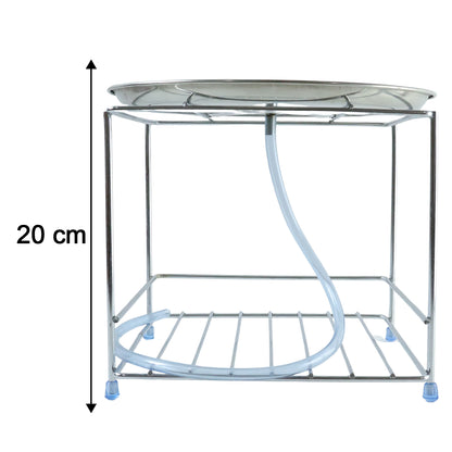 Heavy Duty Stainless Steel Multipurpose Utensils Stand 1 Pc