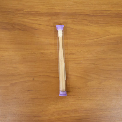 Eco Friendly Wooden Bamboo Toothbrush With Protective Travel Case 1 Pc