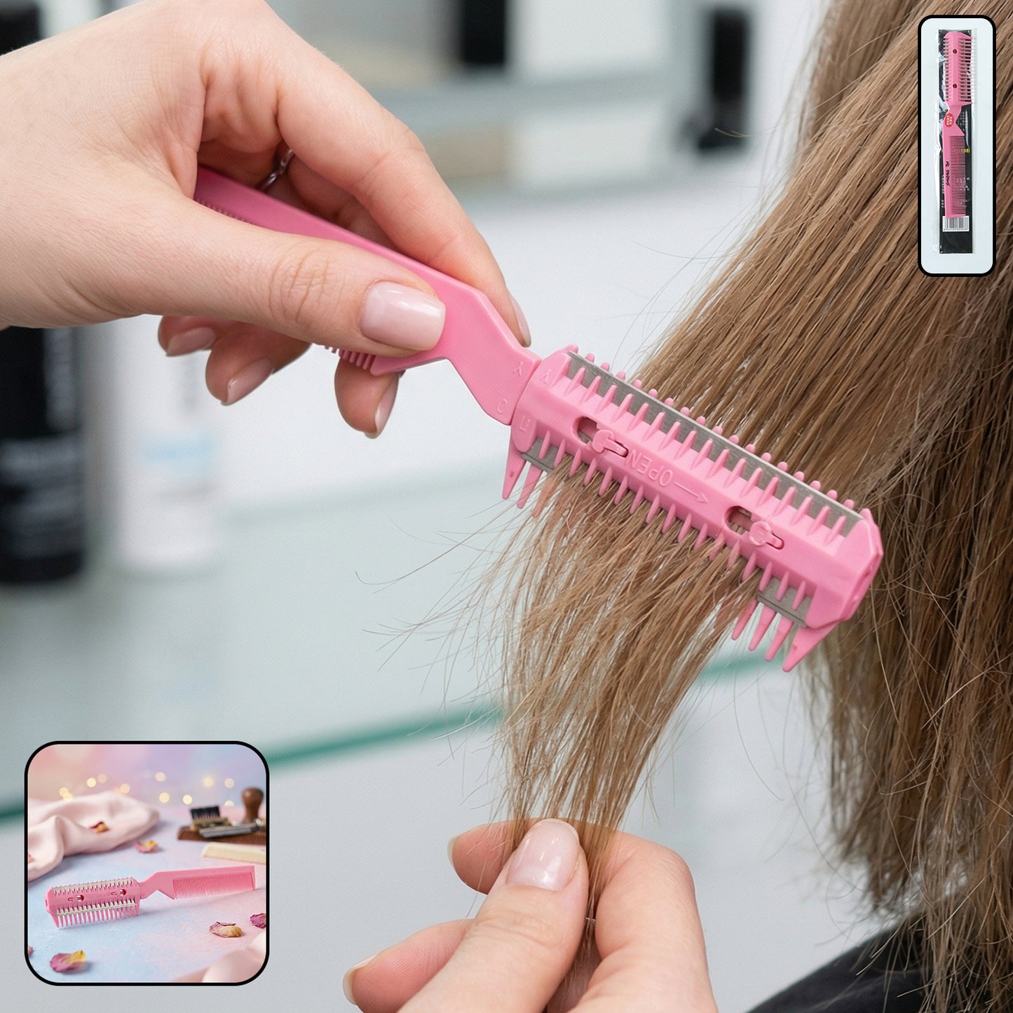 Double Sided Hair Cutting Comb 1 Pc  Professional Hair Thinning Comb