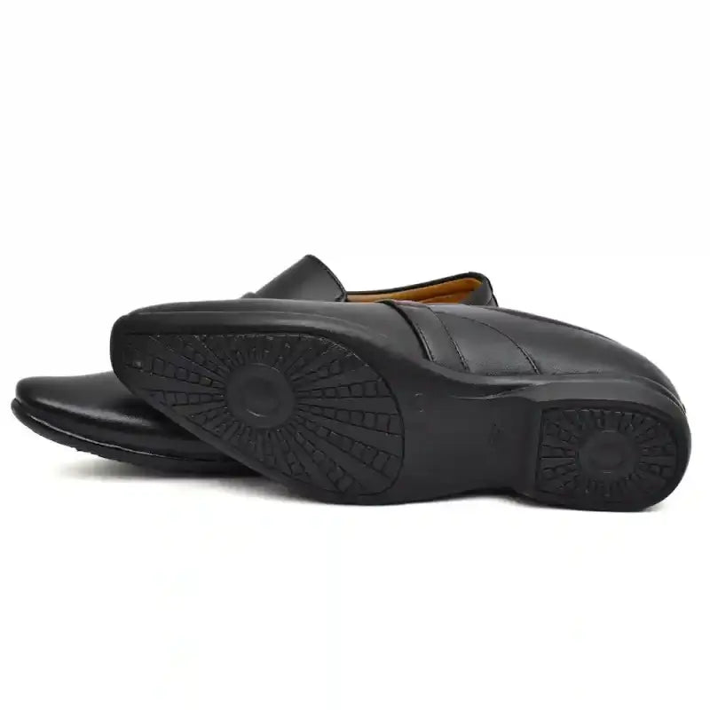 Latest Trendy Men Formal Shoes|Black Moccasin Shoes|Office Shoes For Men's & Boys-MOCCASIN07-BLK