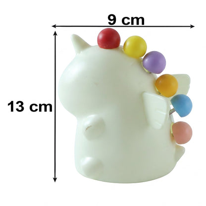 Cartoon Dinosaur Fruit Fork Set With Storage Case Stand For Kids (1 Set)
