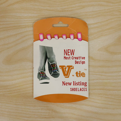 Stretchable Silicone Shoelaces No Tie Elastic Laces For Sneakers (6 Pc)