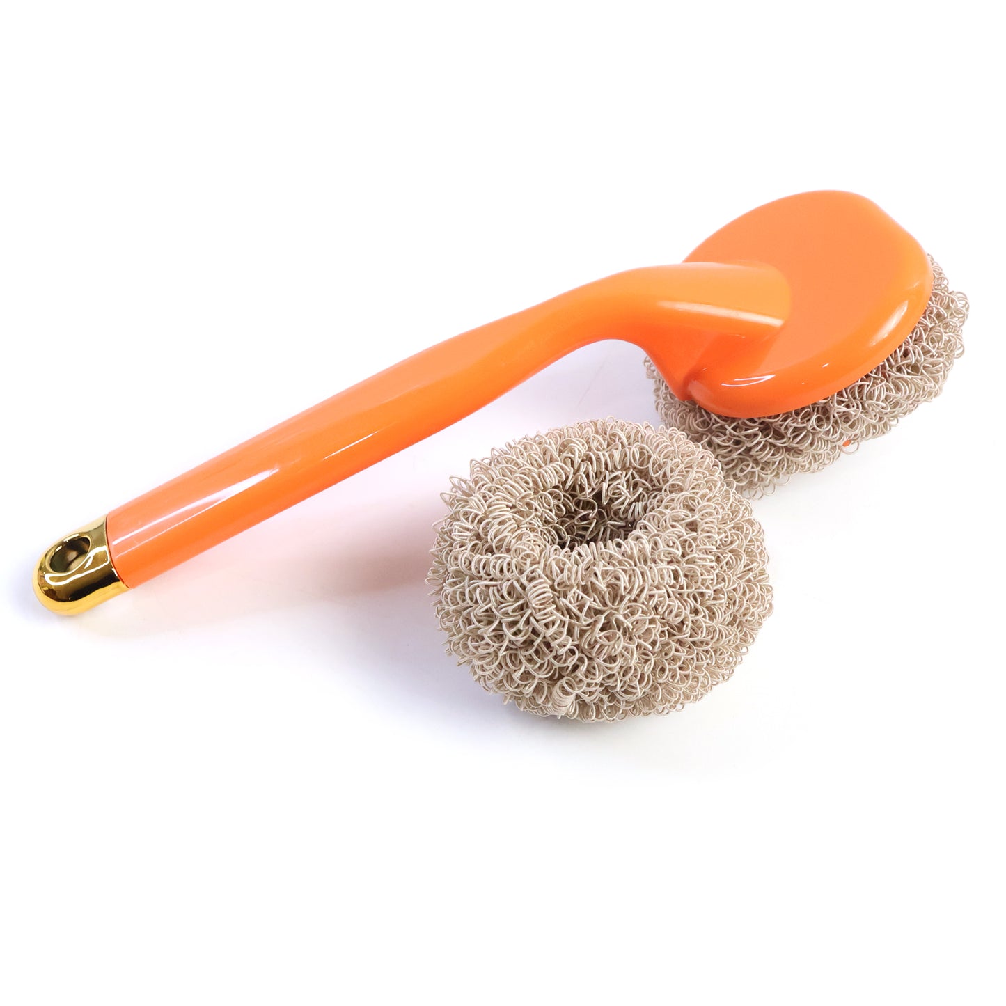 Heavy Duty Cleaning Scrubber Set With Long Handle (1 Set)
