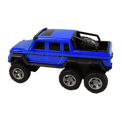 Wukusy 6-wheel drive remote control off-road toy car for kids, featuring rugged design and colorful details for outdoor play
