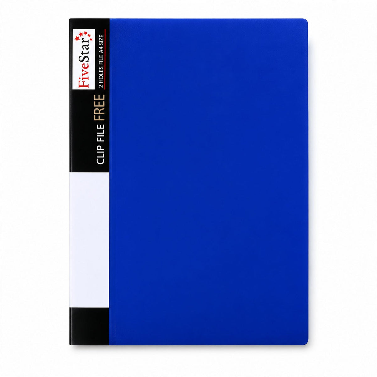 Wukusy A4 plastic clip file folder with inner pockets for office document organization and storage.