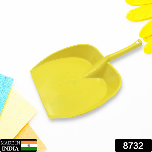 Multicolor Wukusy dustpan with long handle for kitchen, home, or office use, ideal for cleaning dust and debris.
