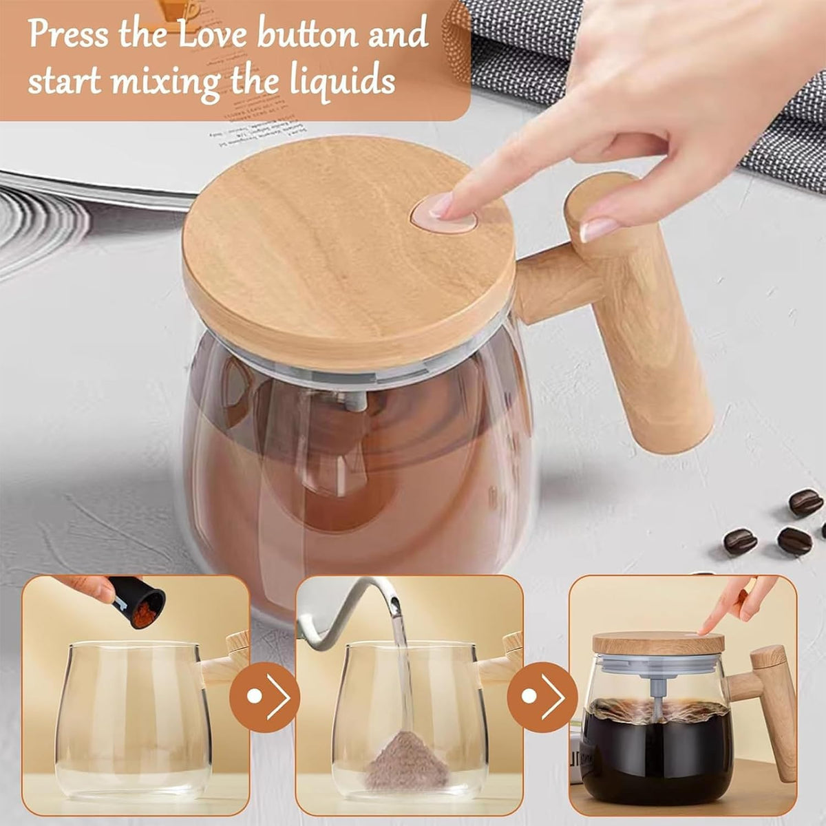 Mixing Smart Coffee Cup