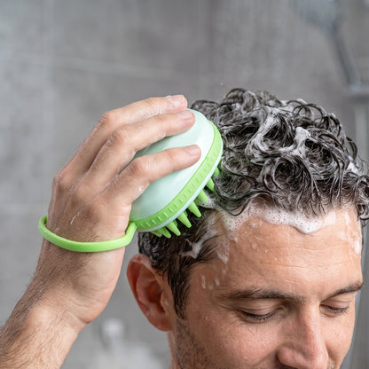 Silicone Scalp Massage Shampoo Brush For Daily Hair Washing And Shower Care (1 Pc)