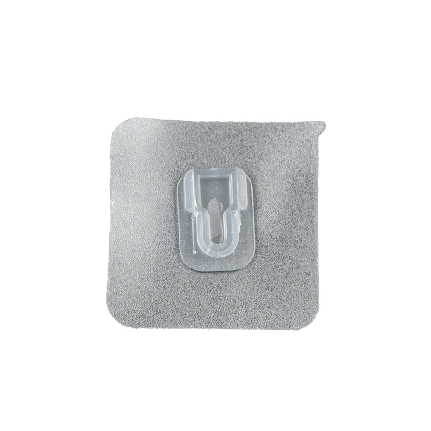 7433 Transparent Adhesive Male Hook Used For Hanging Various Types Of Items (1pc)