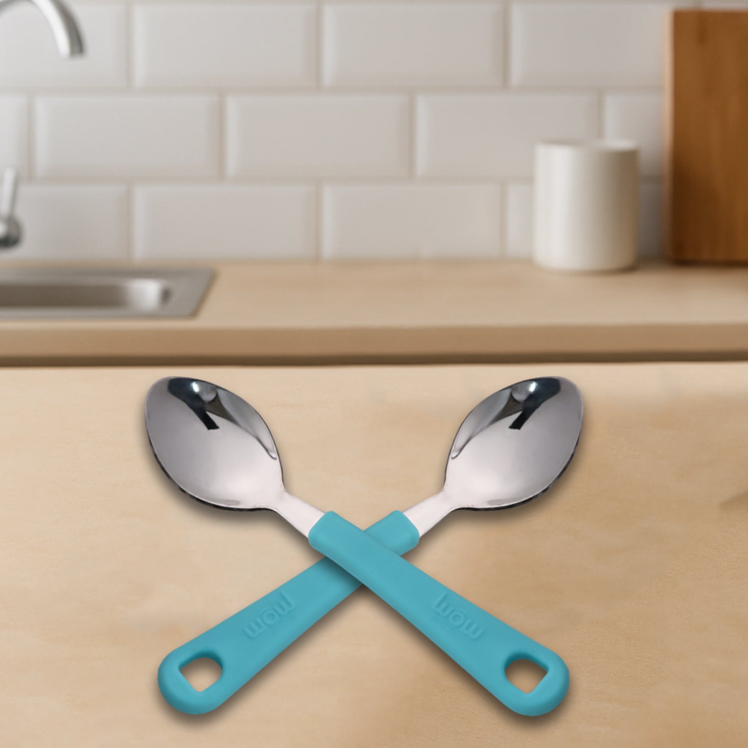 Supermom Stainless Steel Tea Spoon (6 Pc Set)