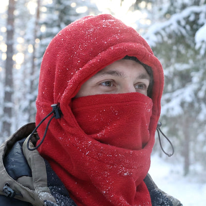 Winter Fleece Face Cover Winter Cap (1 Pc)
