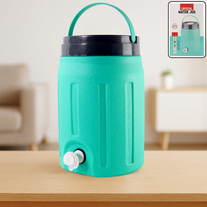 Wukusy insulated 5.5L water jug for home improvement, featuring a durable design and secure lid for water storage.