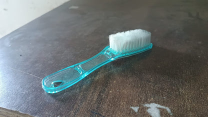 Plastic Handle Shoes Clothes Scrubbing Brush (1 Pc  Mix Color  19 Cm)