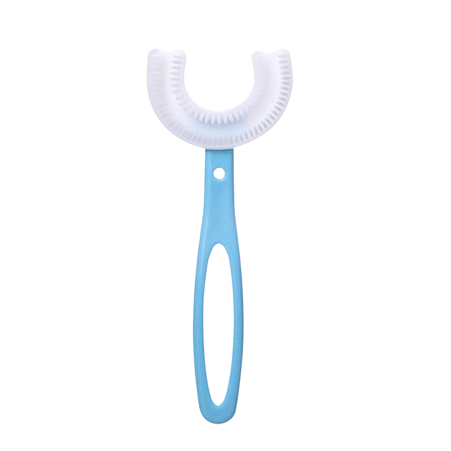 Kids U-shaped Toothbrush  Gentle Cleaning For Toddlers  Mini Bubbles