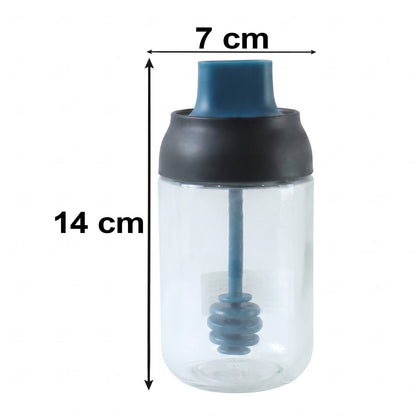 Glass Oil Dispenser Bottle With Brush Applicator 250 Ml For Home Kitchen (1 Pc)