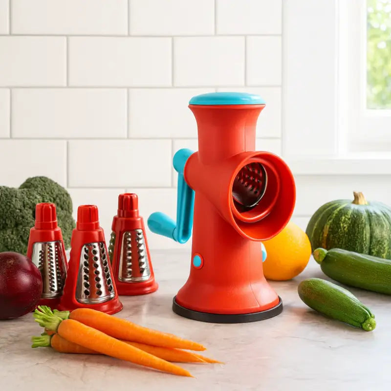 Apex 4 in 1 Signature Rotary Grater – Kitchen Prep Tool