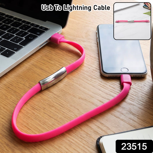 Usb To Lightning Fast Charging And Data Sync Cable For Mobile Devices (1 Piece)