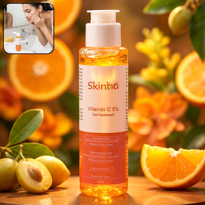 Brightening Vitamin C Gel Face Wash (1 Pc 100ml)