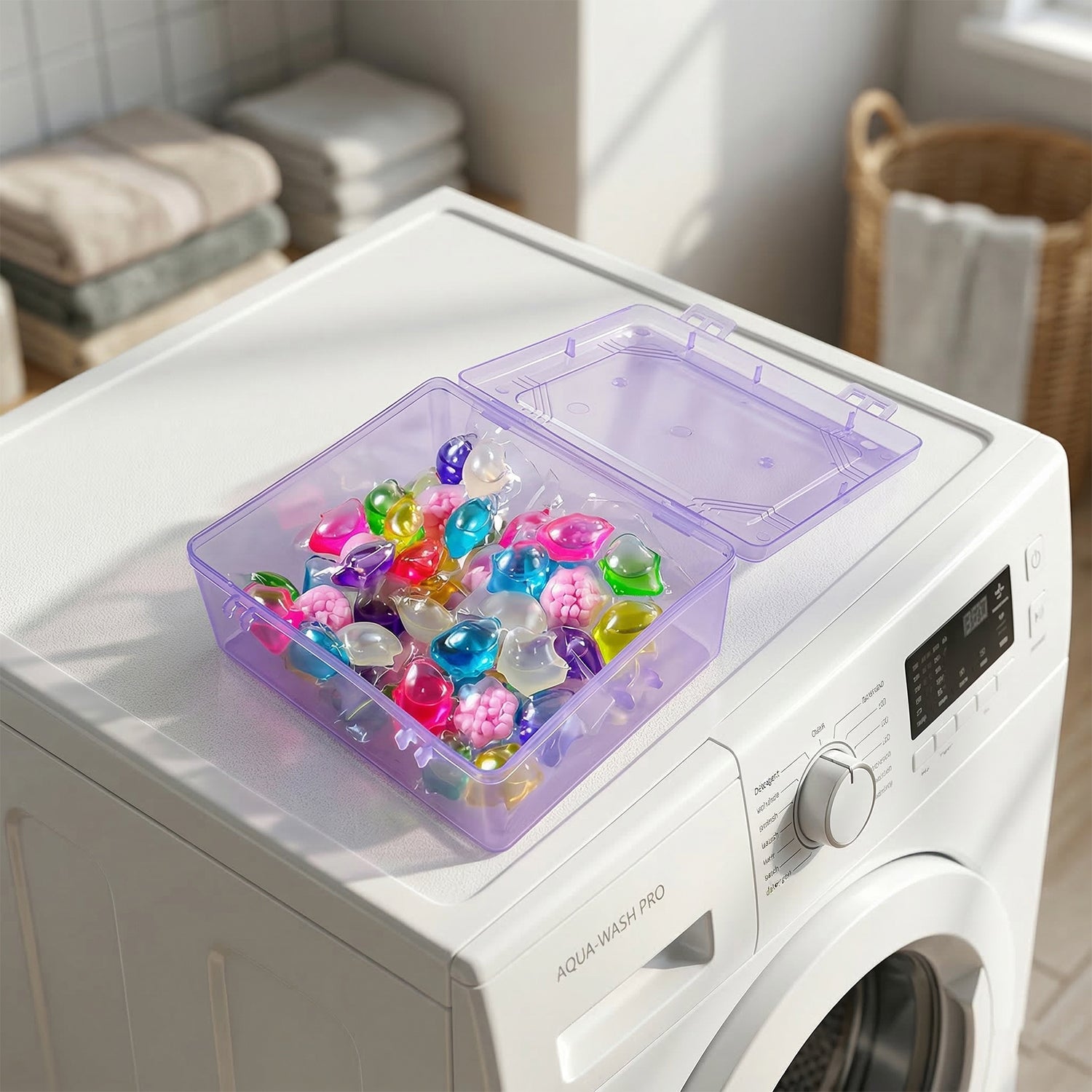 Colorful Laundry Detergent Pods (25 Pc)