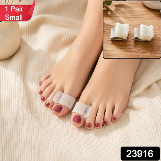 Small Big Toe Spacer Support Brace With Elastic Loop For Daily Comfort (1 Pair)